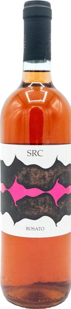 2022 Vino Rosato, SRC, Sicily bottle shot.