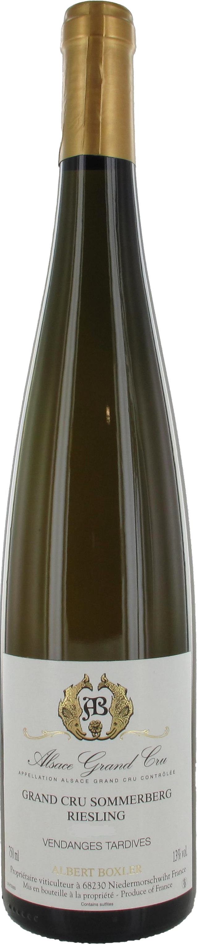 2020 Riesling Grand Cru Sommerberg Vendanges Tardives, Albert Boxler