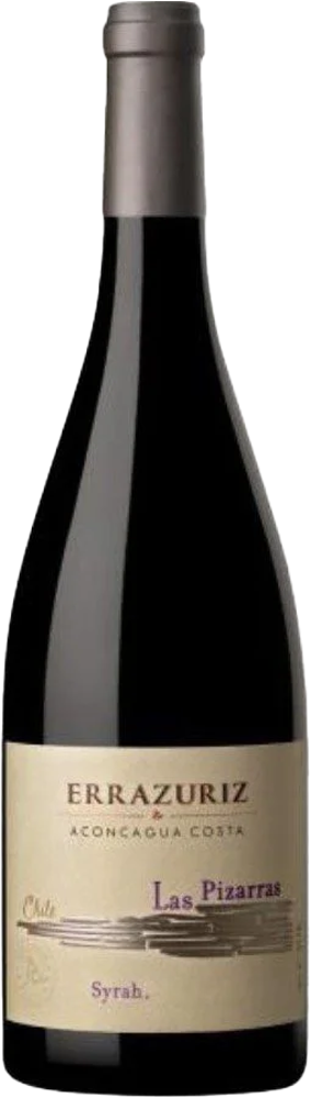 2023 Syrah Las Pizarras, Errázuriz, Aconcagua bottle shot.