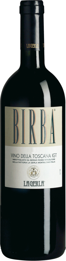 2018 Birba, La Gerla, Tuscany bottle shot.
