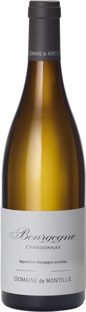 2018 Bourgogne Blanc, Domaine de Montille bottle shot.