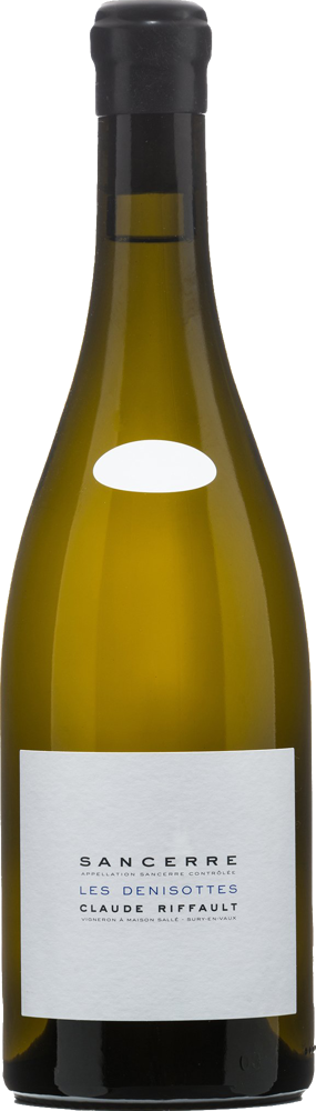 2023 Sancerre Les Denisottes, Domaine Claude Riffault bottle shot.