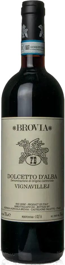 2023 Dolcetto d'Alba, Vignavillej, Brovia, Piedmont