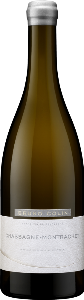 2023 Chassagne-Montrachet, Bruno Colin bottle shot.