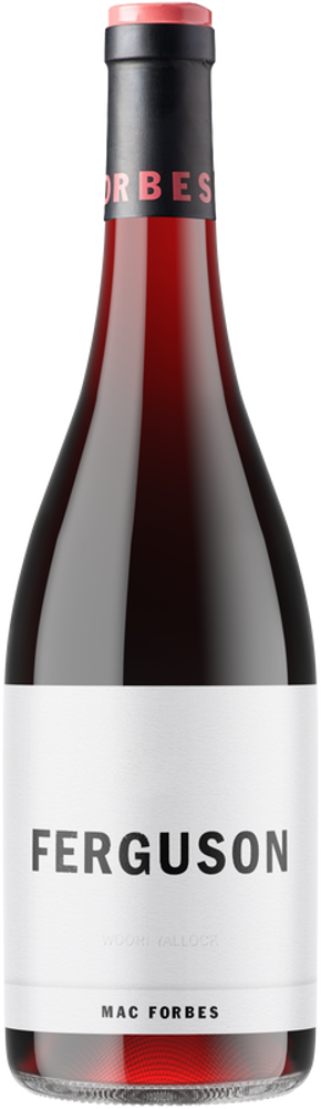 2019 Woori Yallock ‘Ferguson Vineyard’ Pinot Noir, Mac Forbes bottle shot.