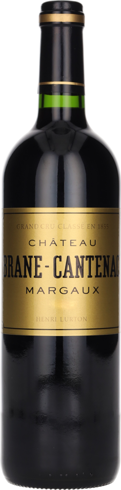 2022 Château Brane-Cantenac, Cru Classé Margaux bottle shot.