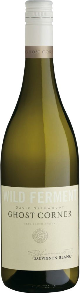 2023 Ghost Corner Wild Ferment Sauvignon Blanc, Cederberg, Elim bottle shot.