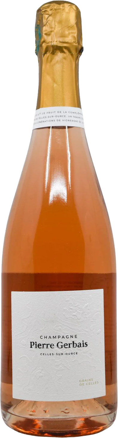 N/V Grains de Celles Rosé Extra Brut, Pierre Gerbais (2019 base vintage)