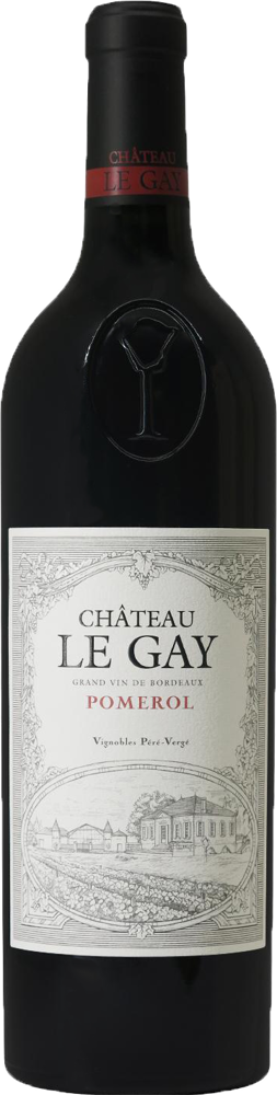 2020 Château Le Gay, Pomerol bottle shot.