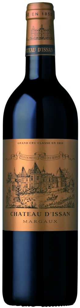 2020 Château d'Issan, Cru Classé Margaux bottle shot.