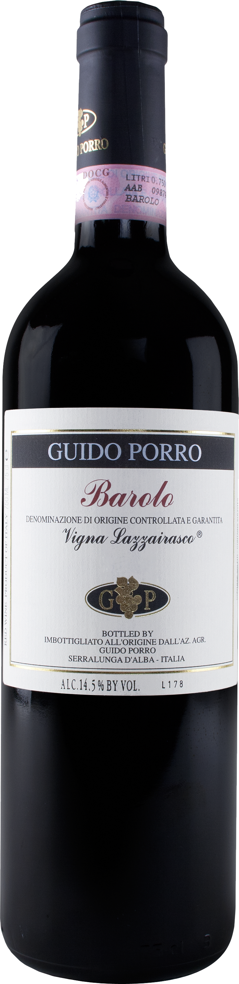 2020 Barolo Lazzairasco, Guido Porro, Piedmont