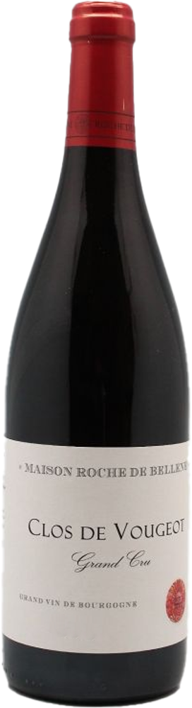 2021 Clos de Vougeot Grand Cru, Maison Roche de Bellene bottle shot.