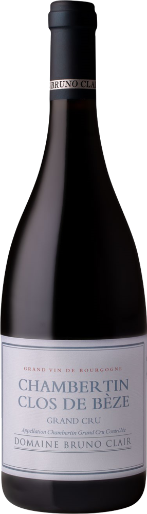 2023 Chambertin Grand Cru Clos de Bèze, Domaine Bruno Clair bottle shot.