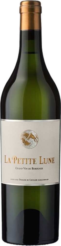 2015 La Petite Lune Blanc, Bordeaux bottle shot.