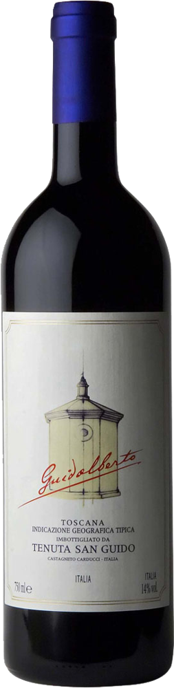 2021 Guidalberto, Tenuta San Guido, Bolgheri, Tuscany bottle shot.