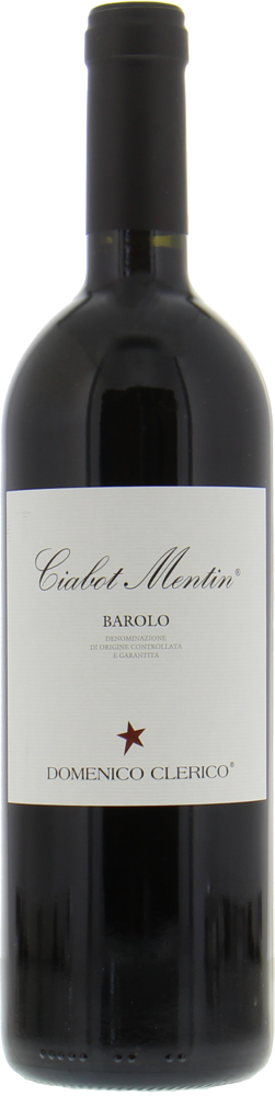 2014 Barolo Ciabot Mentin Ginestra, Domenico Clerico, Piedmont bottle shot.