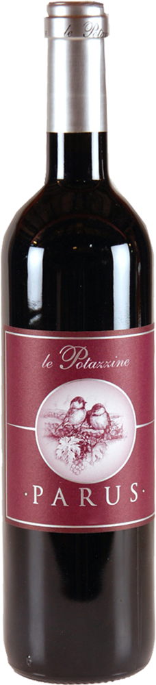 2020 IGT Sangiovese, Le Potazzine, Gorelli, Tuscany bottle shot.