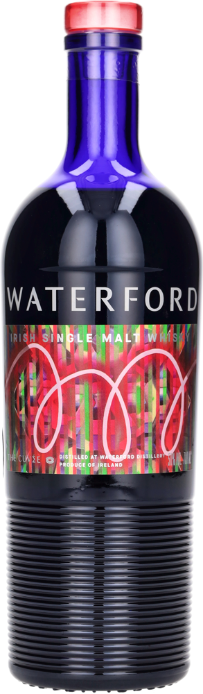 The Cuvée, Waterford, Irish Single Malt Whiskey bottle shot.