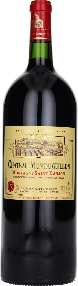 2019 Château Montaiguillon, Montagne-St-Emilion bottle shot.