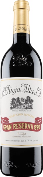2011 Gran Reserva 890, La Rioja Alta, Rioja