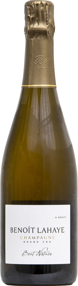 N/V Brut Nature Grand Cru, Benoît Lahaye bottle shot.