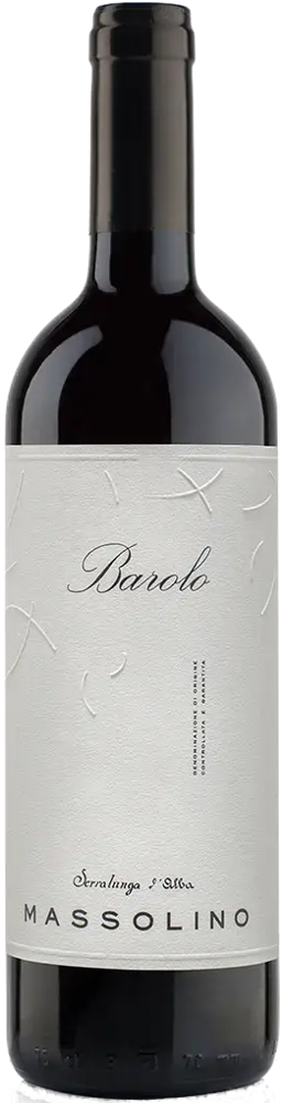 2021 Barolo, Massolino bottle shot.