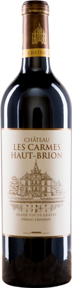 2020 Château Les Carmes Haut-Brion, Pessac-Léognan bottle shot.