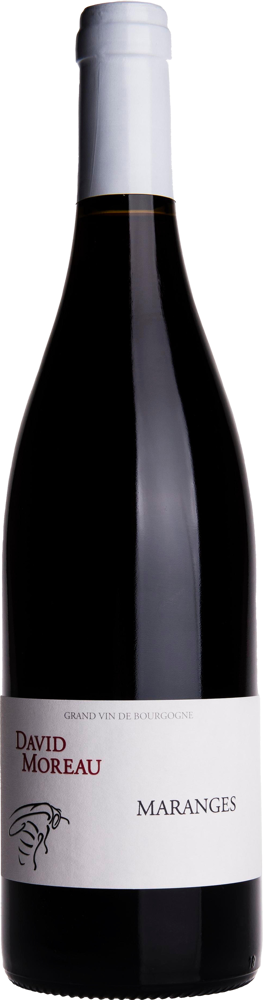 2021 Maranges Aux Gryphées, David Moreau bottle shot.