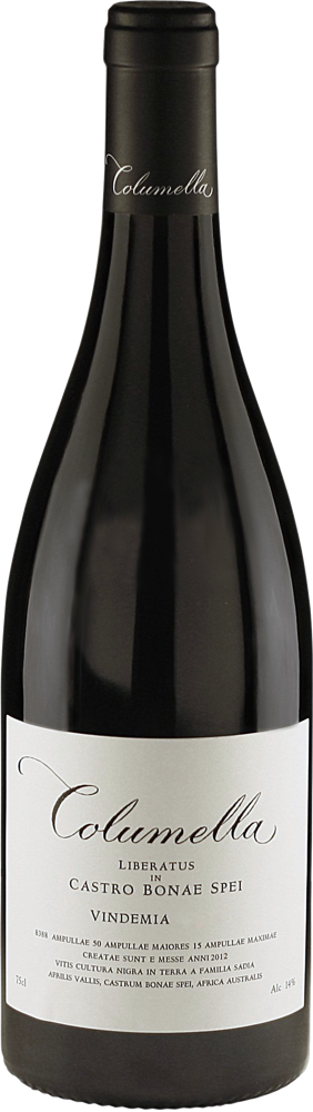 2017 Columella, Sadie Family, Swartland bottle shot.