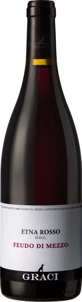 2021 Etna Rosso Feudo di Mezzo, Graci, Sicily bottle shot.