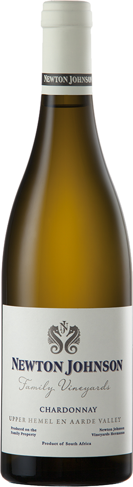 2023 Family Vineyards Chardonnay, Newton Johnson, Hemel-en-Aarde bottle shot.