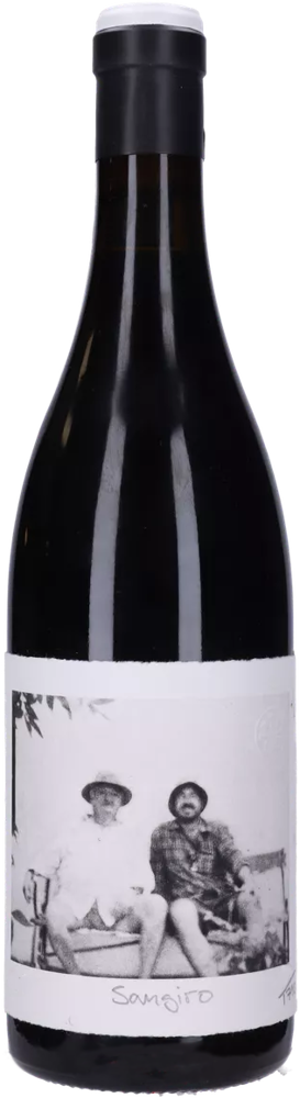 2021 Sangiro Pinotage, Swartberg Wingerde, Piekenierskloof bottle shot.