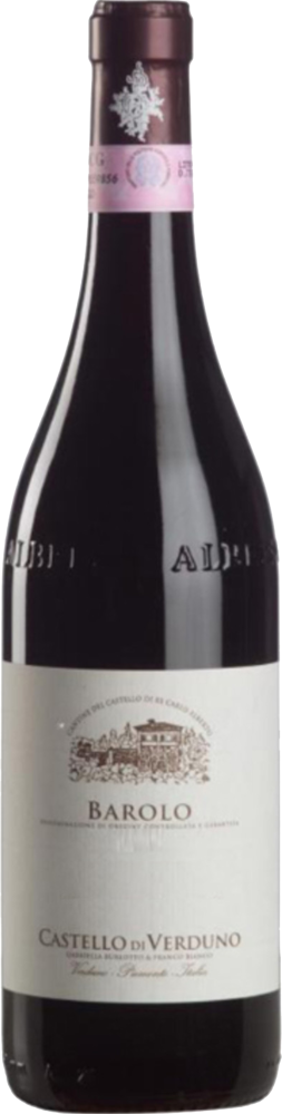 2019 Barolo, Castello di Verduno, Piedmont bottle shot.