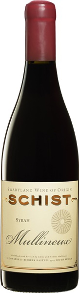 2022 Schist Syrah, Mullineux, Swartland bottle shot.
