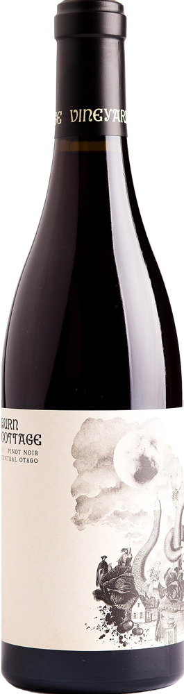 2022 Burn Cottage Vineyard Pinot Noir, Burn Cottage, Central Otago bottle shot.