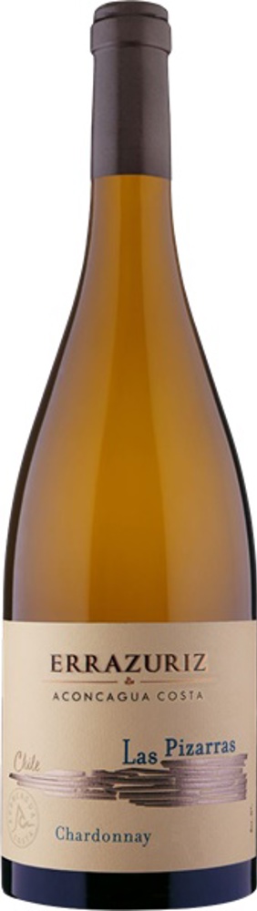 2023 Chardonnay Las Pizarras, Errázuriz, Aconcagua bottle shot.