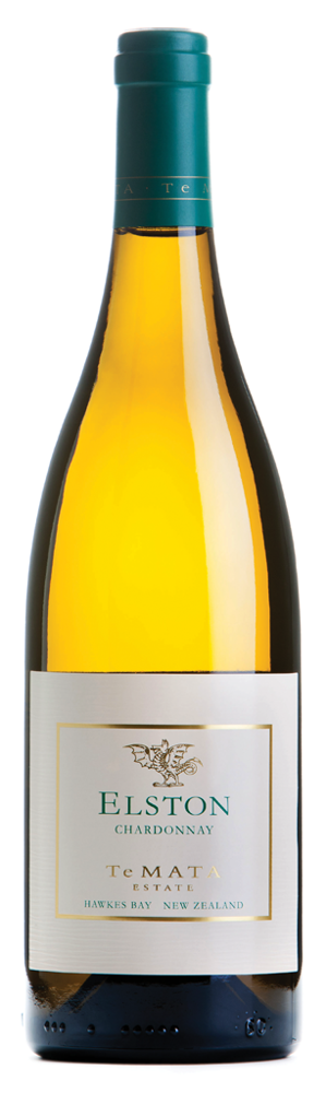 2023 Elston Chardonnay, Te Mata, Hawkes Bay bottle shot.