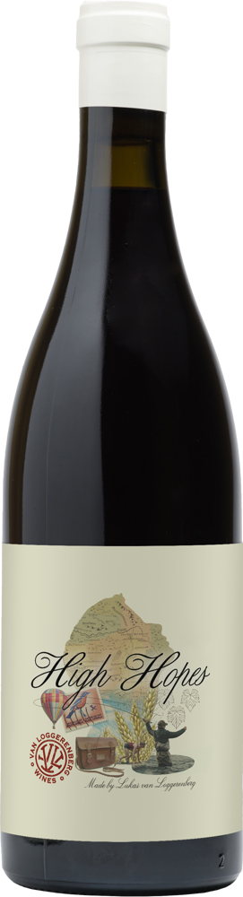 2022 High Hopes, Lukas van Loggerenberg bottle shot.