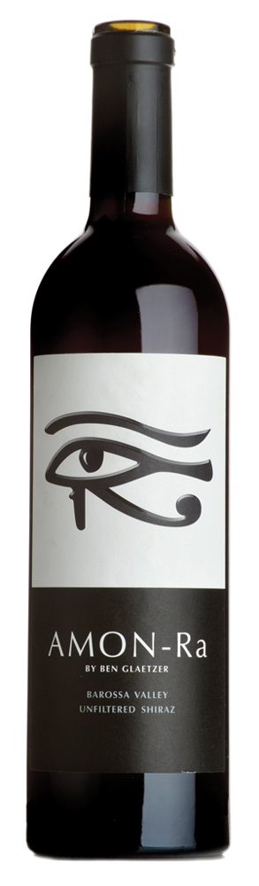 2018 Amon-Ra Shiraz, Glaetzer, Barossa Valley bottle shot.