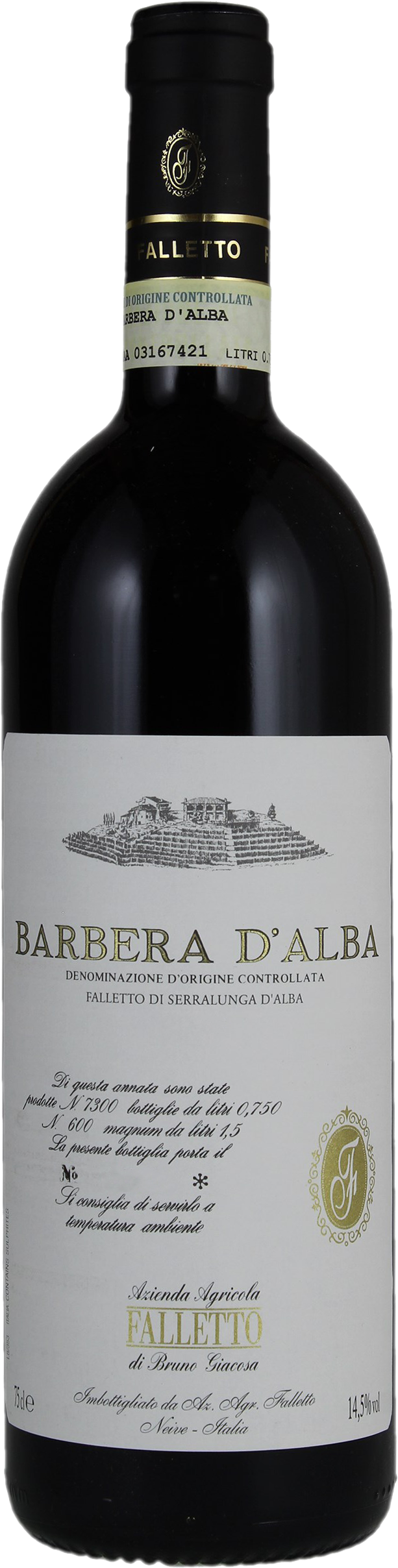 2021 Barbera d'Alba, Bruno Giacosa, Piedmont