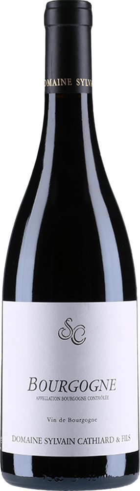 2020 Bourgogne Rouge, Sylvain Cathiard bottle shot.