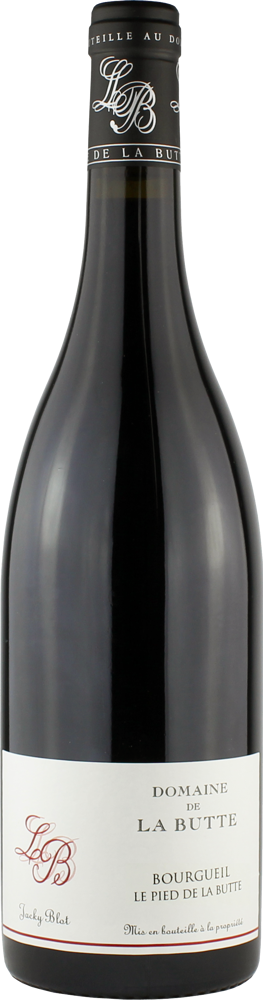 2015 Bourgueil Pied de la Butte, Jacky Blot bottle shot.