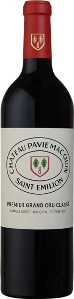 2000 Château Pavie-Macquin, Grand Cru Classé St-Emilion bottle shot.