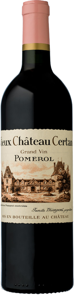 2001 Vieux Château Certan, Pomerol bottle shot.