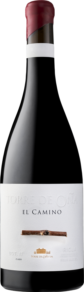 2021 El Camino, Torre de Oña, La Rioja Alta, Rioja bottle shot.