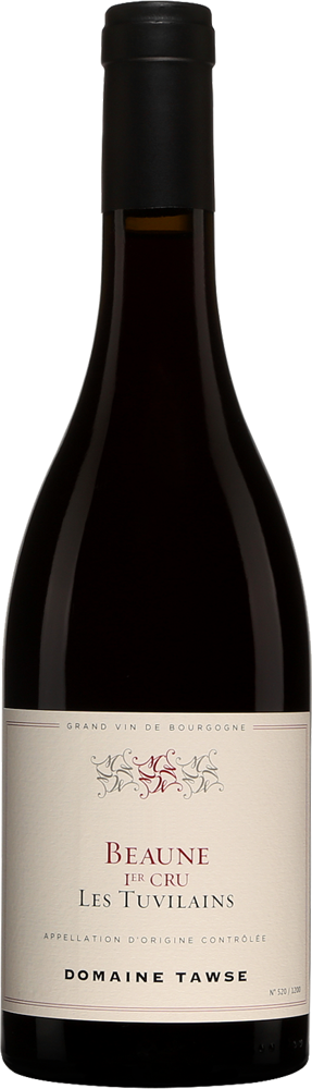 2020 Beaune 1er Cru Tuvilains, Domaine Tawse bottle shot.
