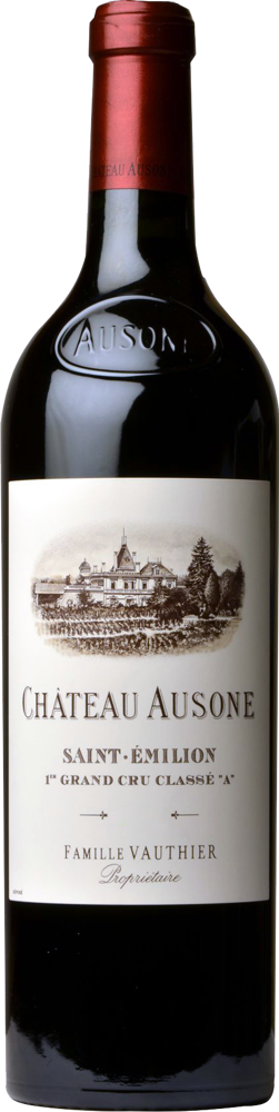 2022 Château Ausone, St-Emilion bottle shot.