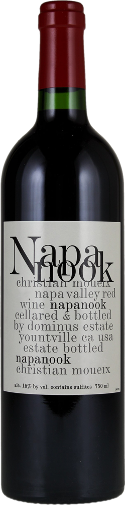2020 Napanook, Dominus Estate, Napa Valley bottle shot.