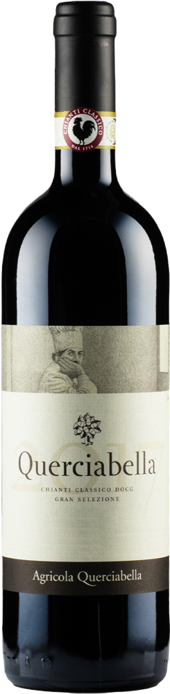 2017 Chianti Classico Gran Selezione, Querciabella, Tuscany bottle shot.