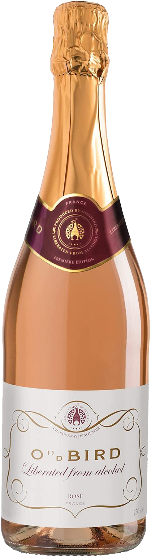 Non-alcoholic Rosé, Oddbird,  Languedoc-Roussillon